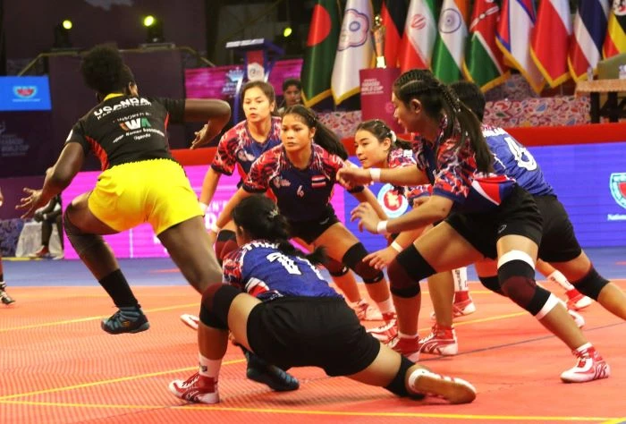 নারী কাবাডি বিশ্বকাপে থাইল‌্যা‌ন্ডের প্রথম জয়, নেপালের টানা দ্বিতীয় জয়